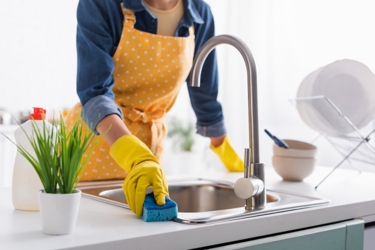 How To Clean A Kitchen Sink And Keep It Odor-Free