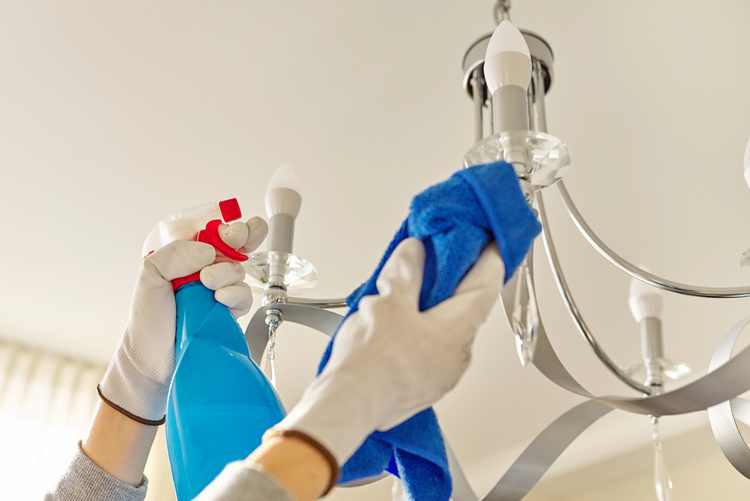 How To Clean Glass Light Fixtures For A Crystal-Clear Shine